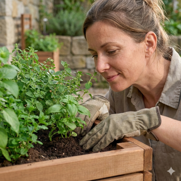 Donica ogrodowa drewniana z kratką pergola 157cm, wkład 1x18l, brązowa