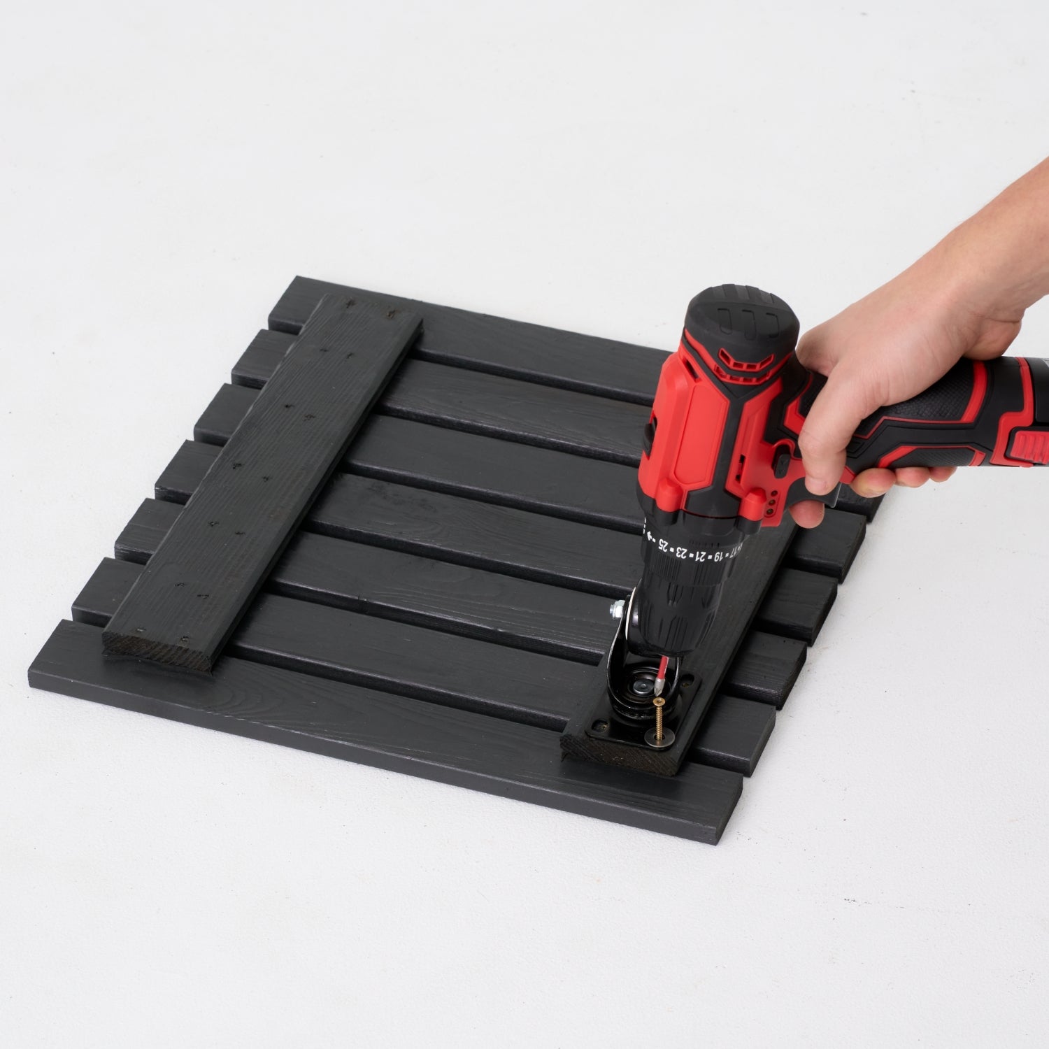 Wiekowózek Podstawka Podest Wózek pod Donicę Doniczkę na Kółkach Antracyt