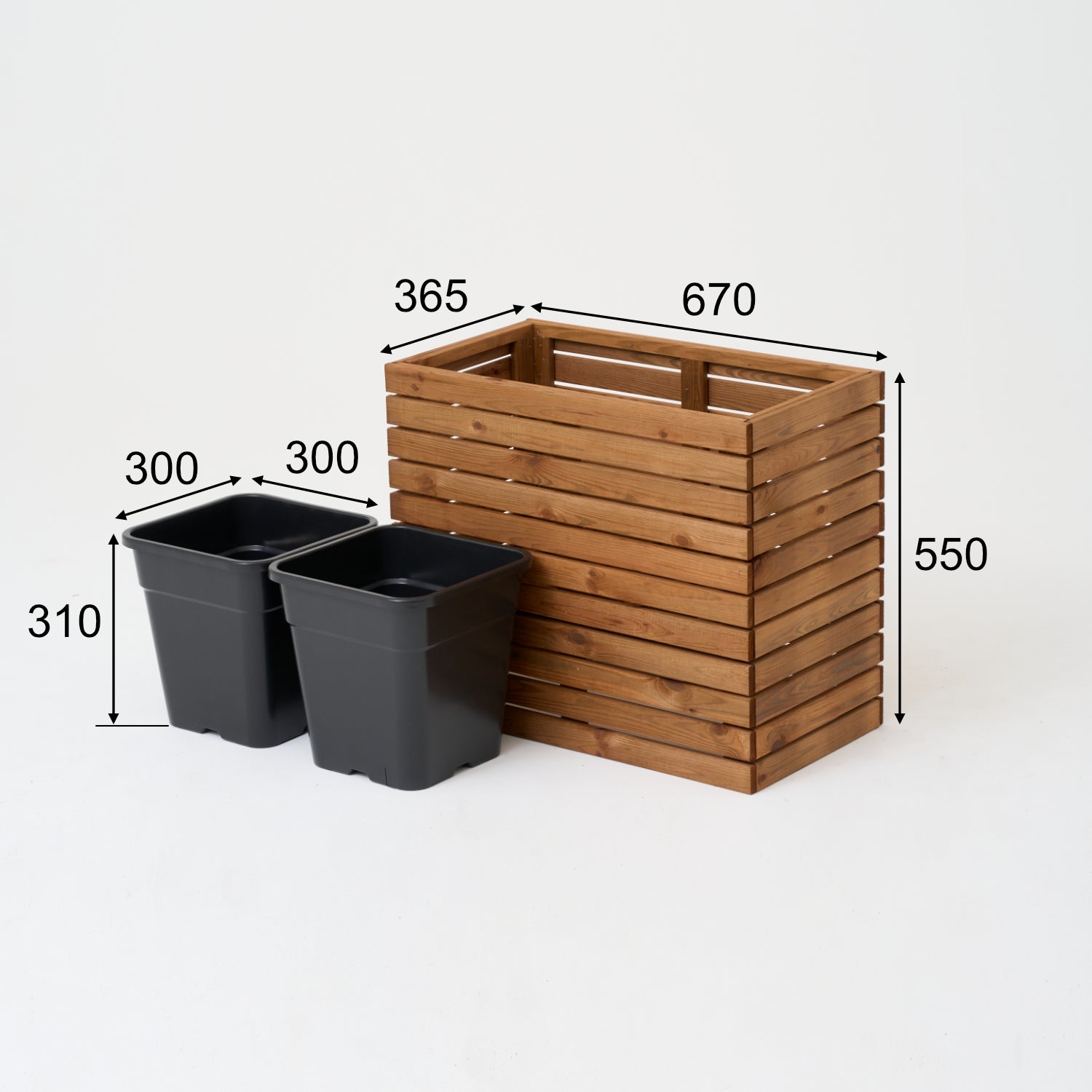 Duża donica ogrodowa wysoka 55cm, wkład plastikowy 2x18l taras balkon ogród