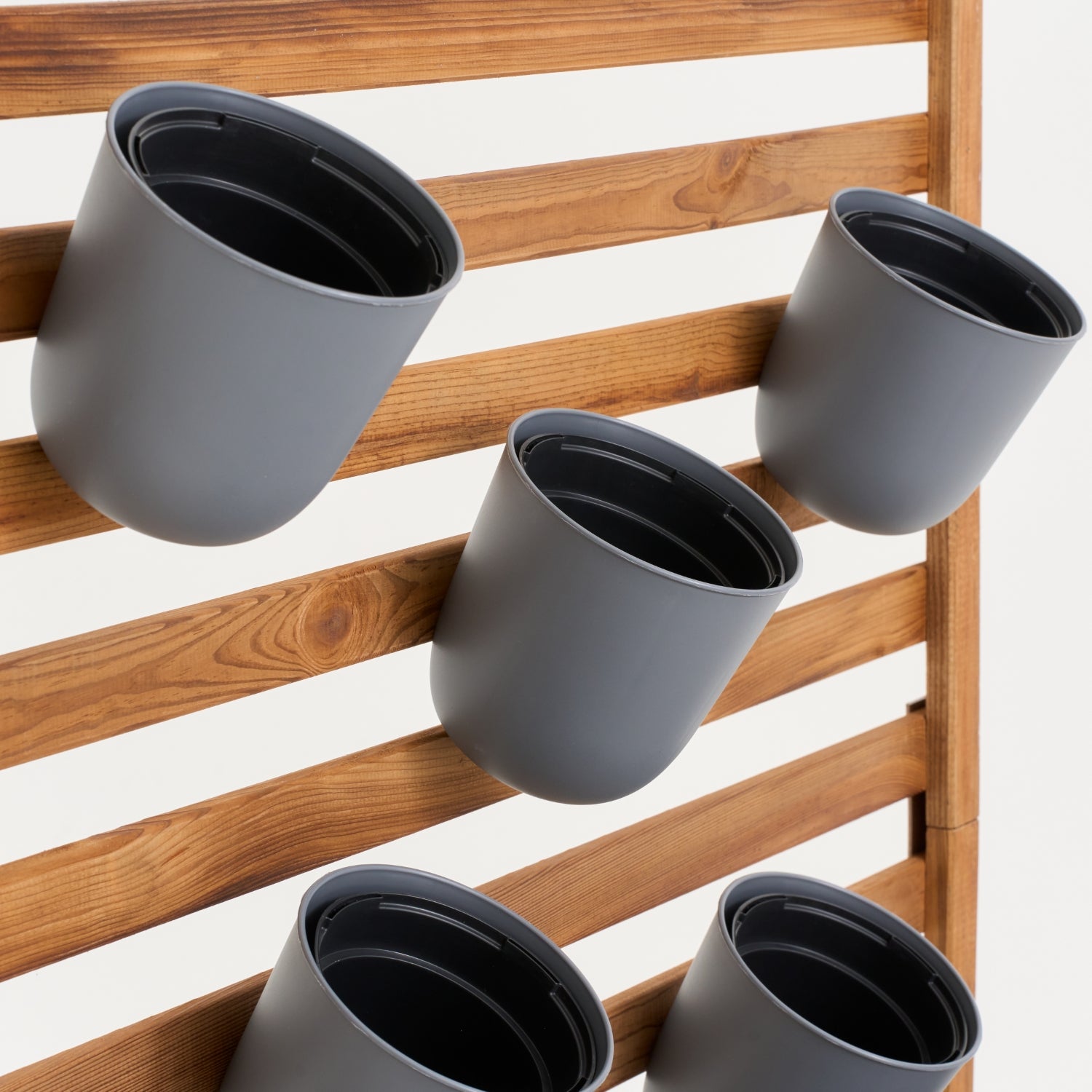 Mini doniczka naścienna 14x15cm - Donica do pergoli