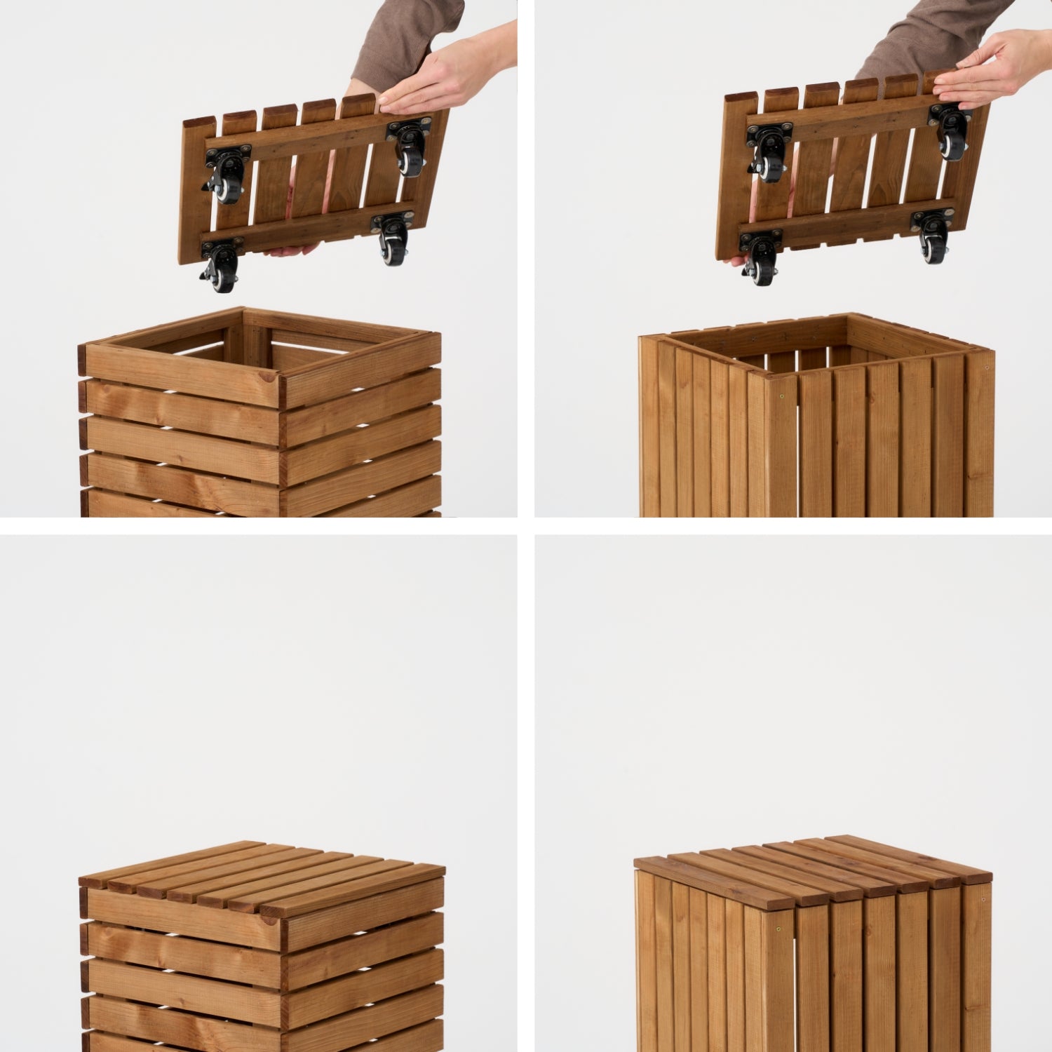 Wiekowózek Podstawka Podest Wózek pod Donicę Doniczkę Kwiaty na Kółkach