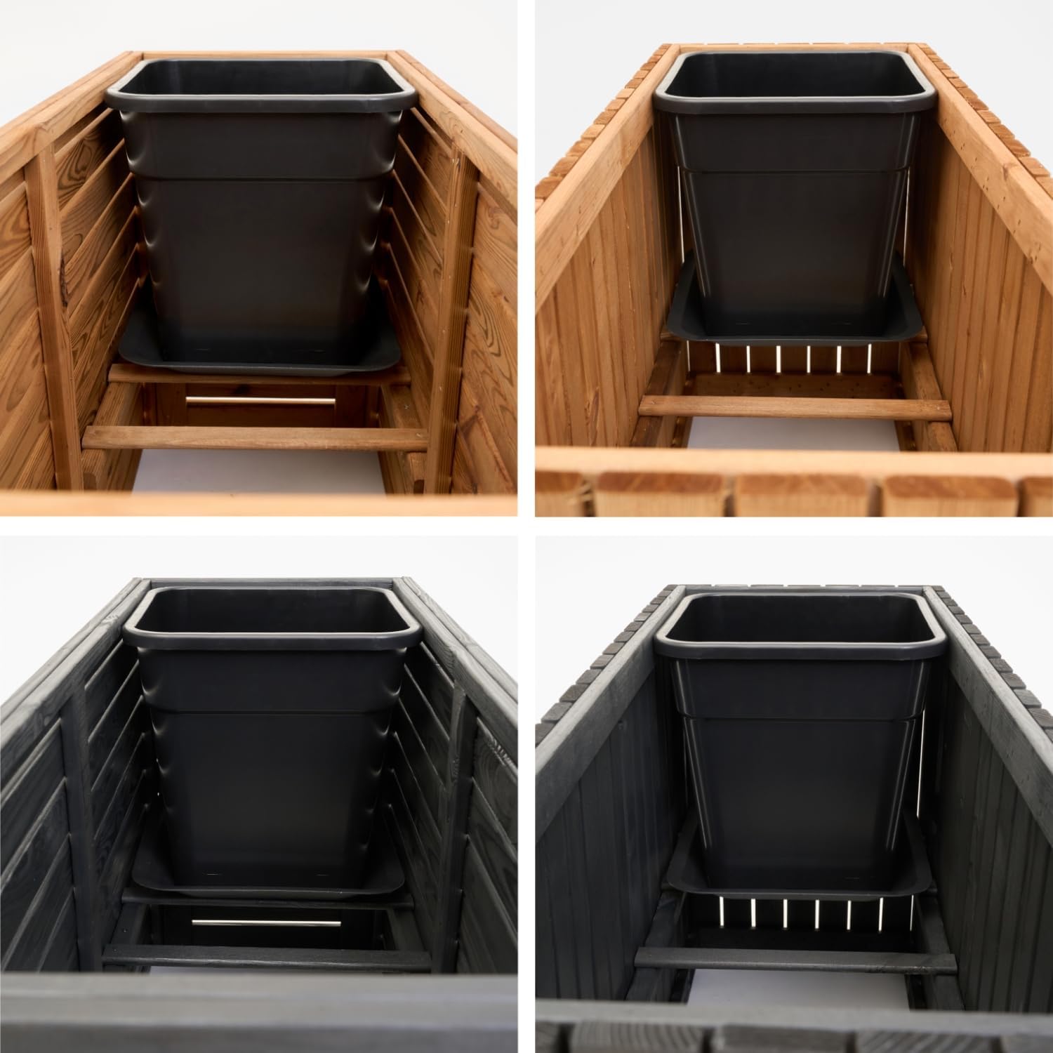 Vložka do květináče 18 l | Kbelík 30x30 cm 