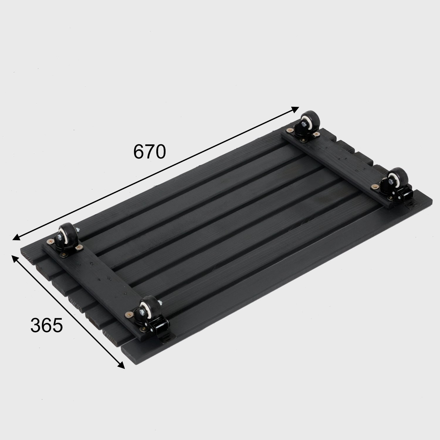 Wiekowózek Podstawka Podest Wózek pod Donicę Doniczkę na Kółkach Antracyt