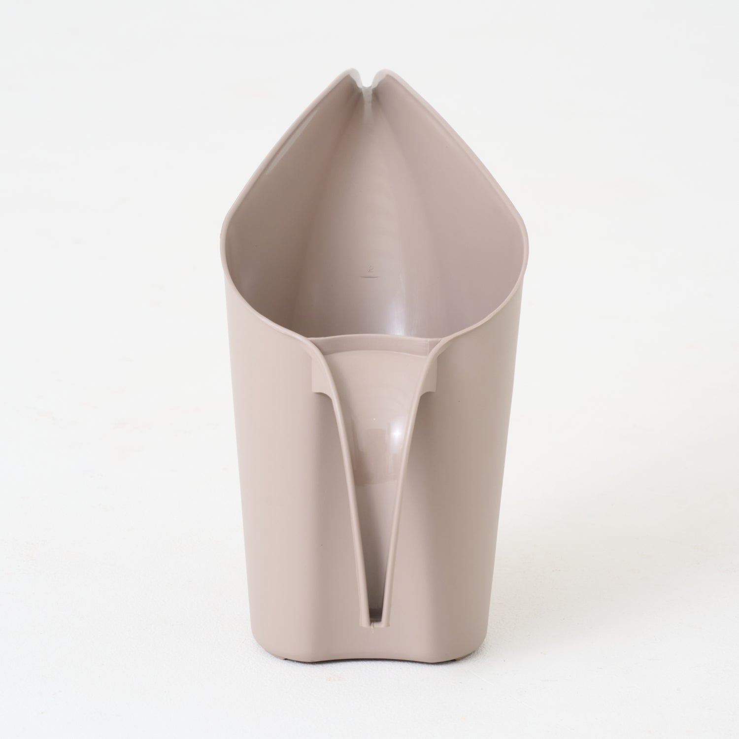 Arrosoir 2 l taupe gris-brun pour arroser plantes fleurs jardin terrasse