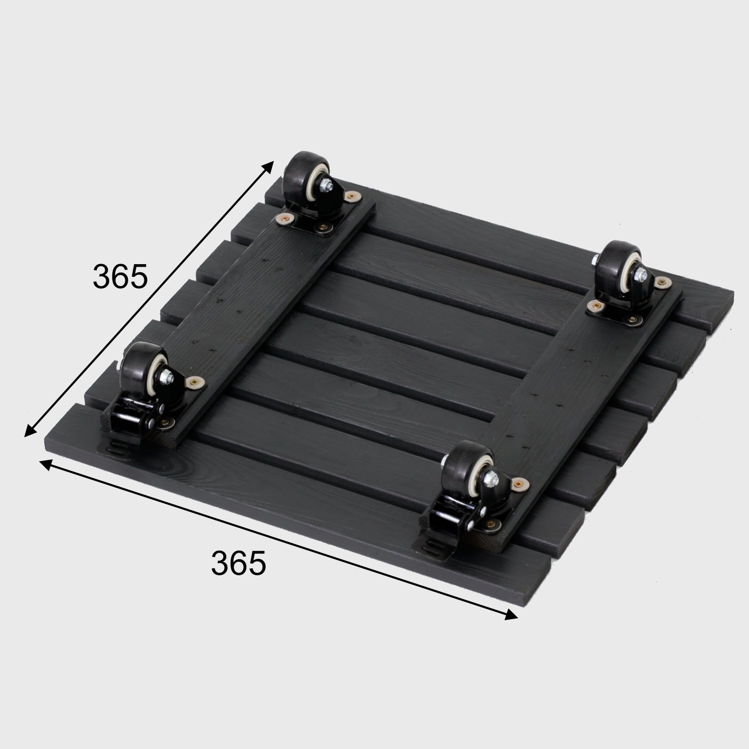 Wiekowózek Podstawka Podest Wózek pod Donicę Doniczkę na Kółkach Antracyt